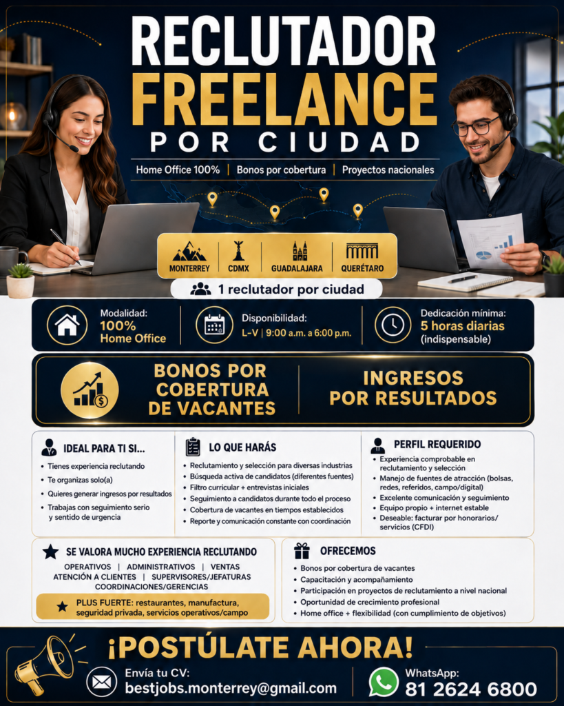 RECLUTADOR REELANCER