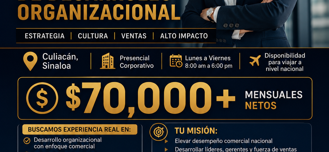 Coordinadora general en desarriollo