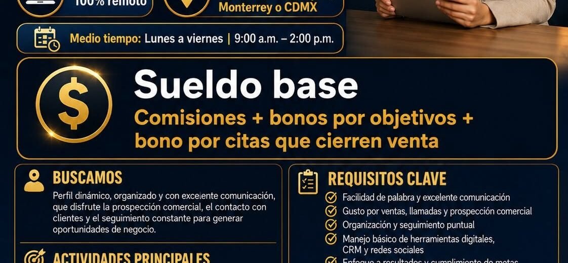 Ejecutivo de Prospección Comercial Remota